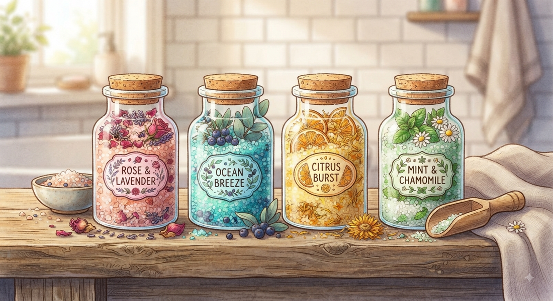 Bath Salts - Chemistry for the body, Joy for the soul.