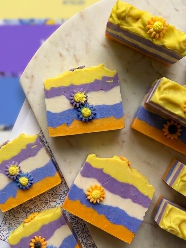The Wildflower — Lavender & Lemon Artisanal Soap